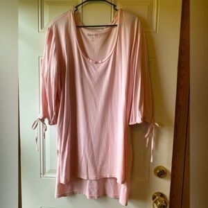 Roaman’s 3/4 Sleeve Scoop Neck Tunic Size L 18/20